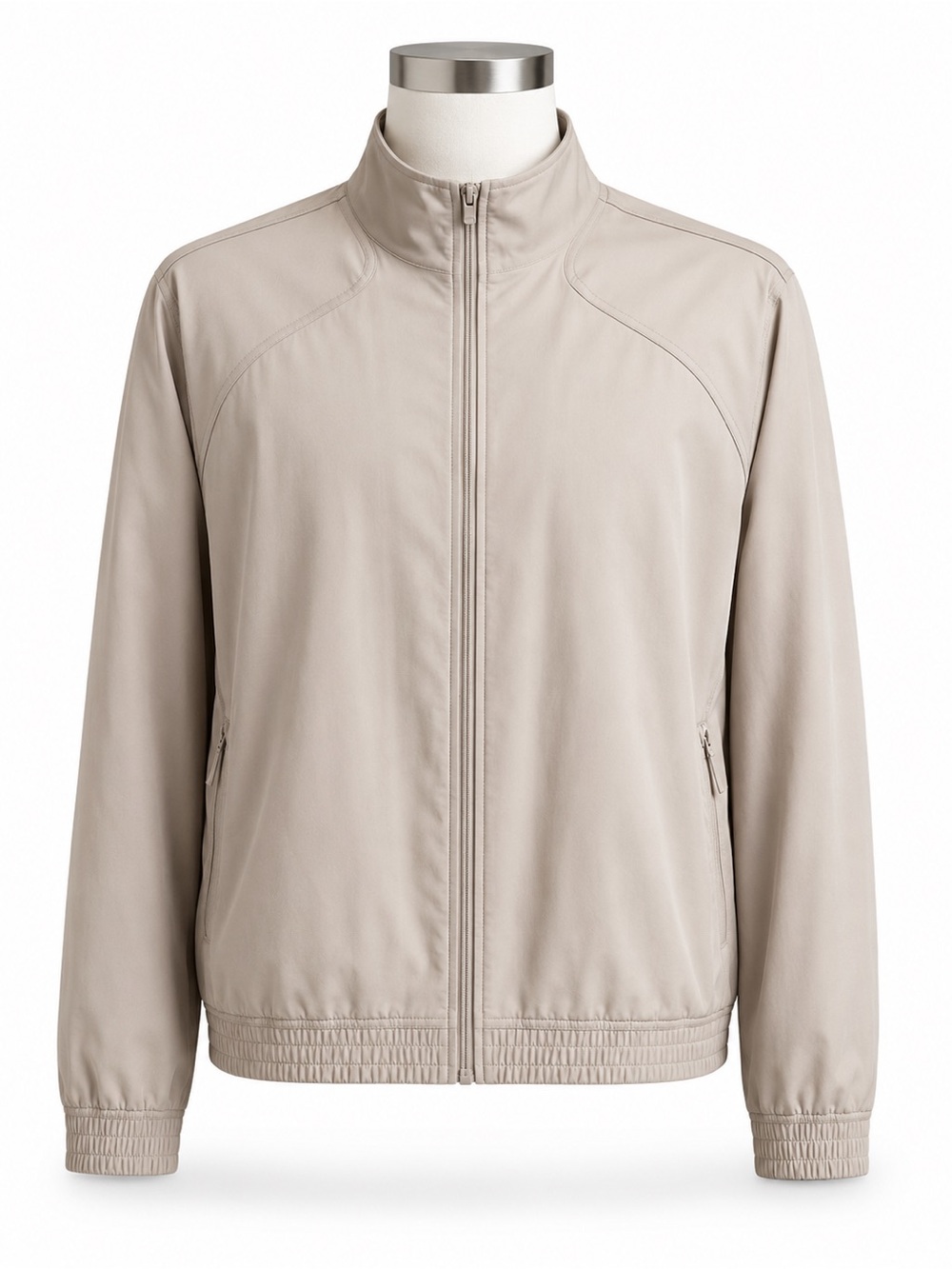 Lululemon Relaxed Fit Track Jacket Khaki Size 6 NWT Full Zip